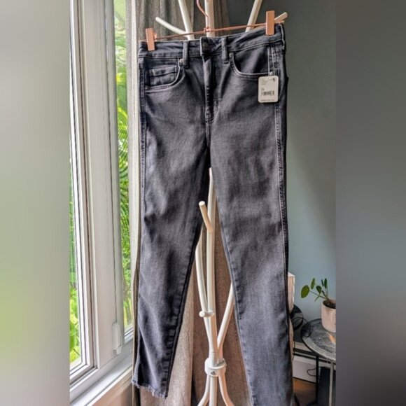 Denim - Nwt Free People Universal Thread Black Straight Leg Jeans